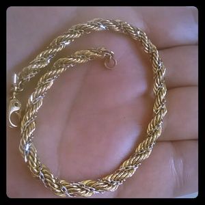 Vintage Monet Gold & Silver tone Bracelet